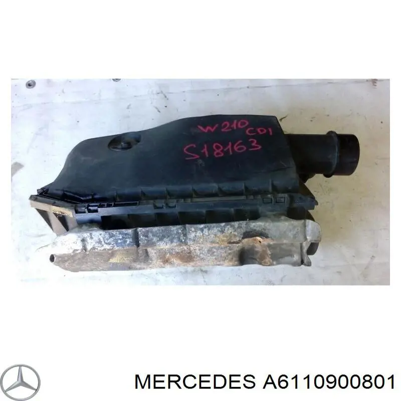Корпус повітряного фільтра Mercedes A6120900601 ціна, від 14.08 USD