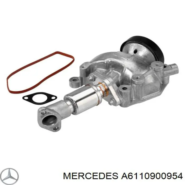 A6110900954 Mercedes клапан egr, рециркуляції газів