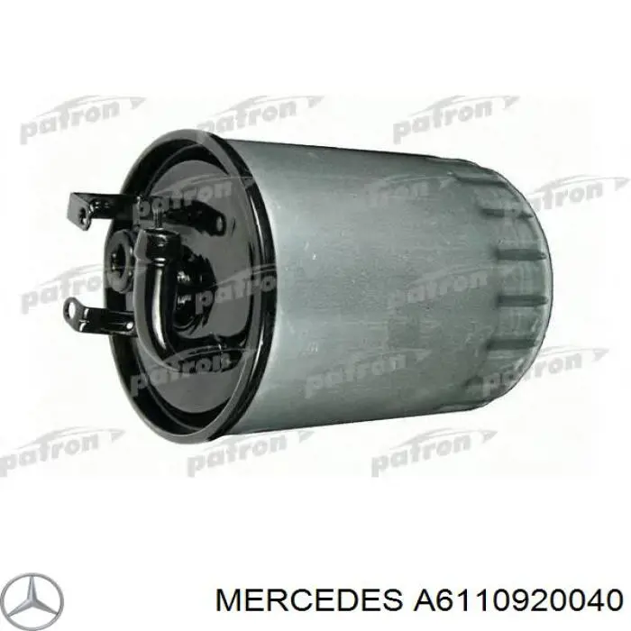 Хомут корпусу паливного фільтра Mercedes A6110920040 ціна, від 2.92 USD