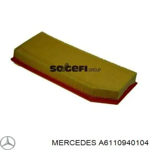 Купити A6110940104 Mercedes Автомобільний фільтр повітря