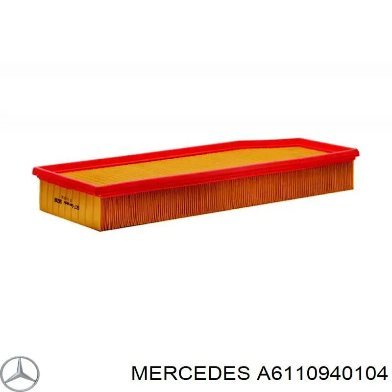 A6110940104 Mercedes Повітряний фільтр двигуна