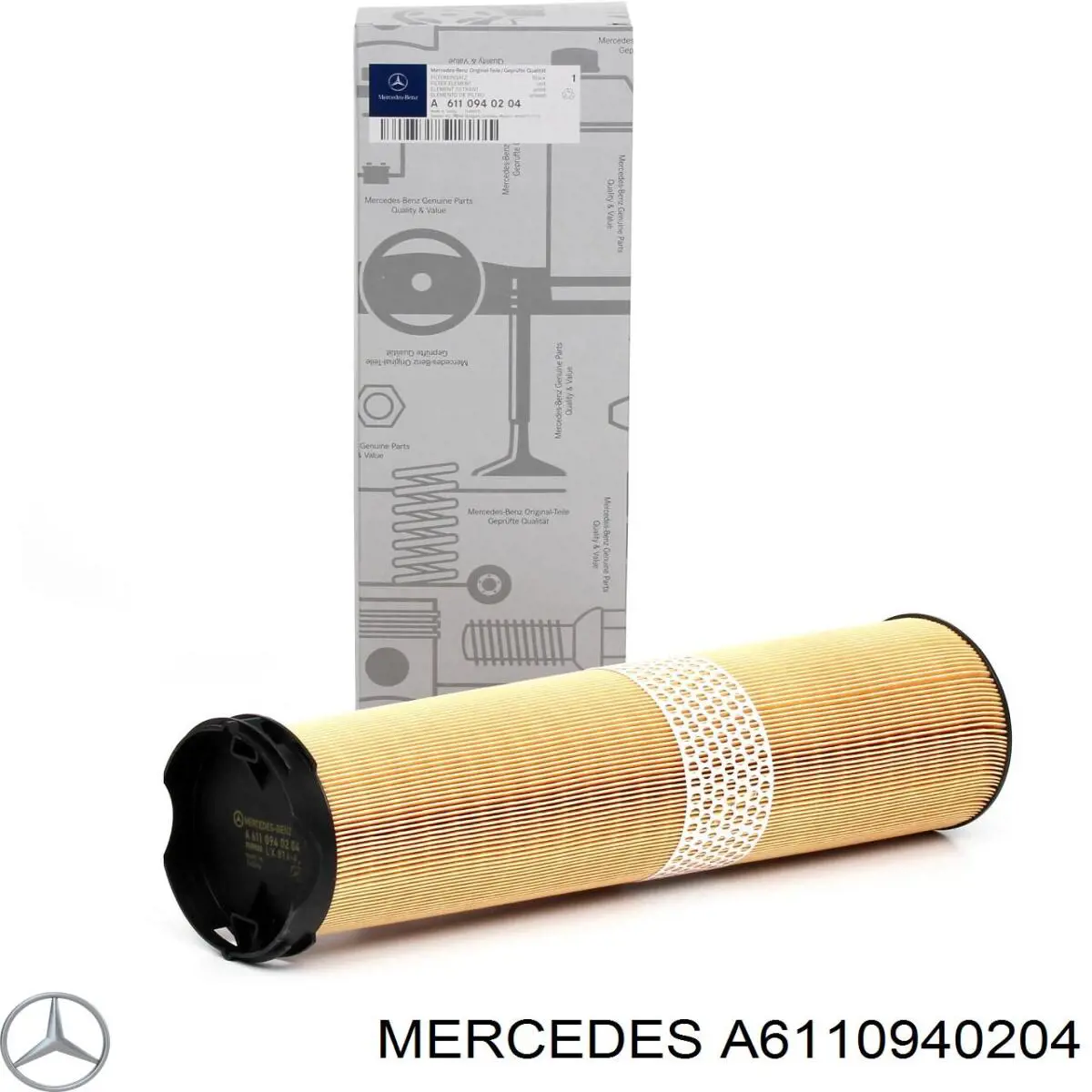A6110940204 Mercedes фільтр повітряний