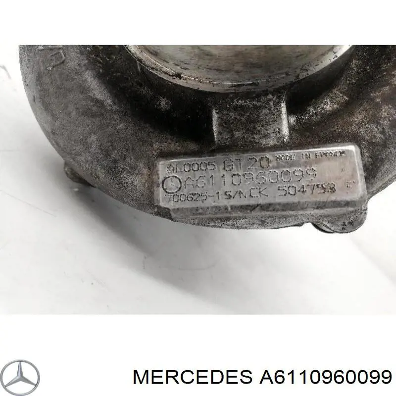 A6110960099 Mercedes турбіна