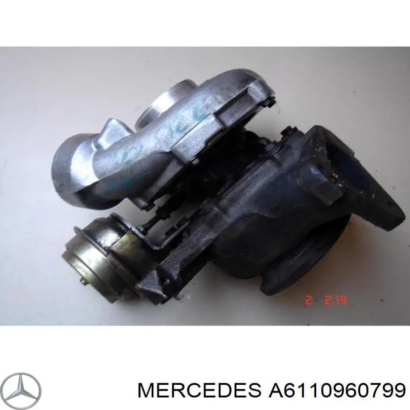 A6110960799 Mercedes турбіна