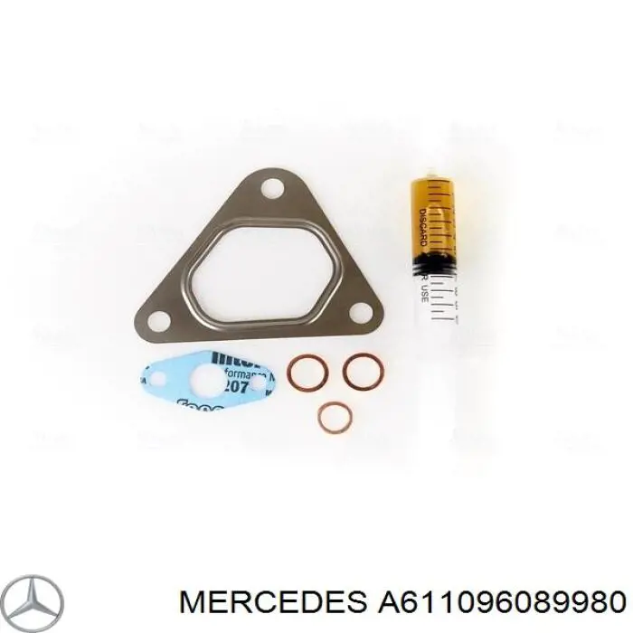 A611096089980 Mercedes турбіна