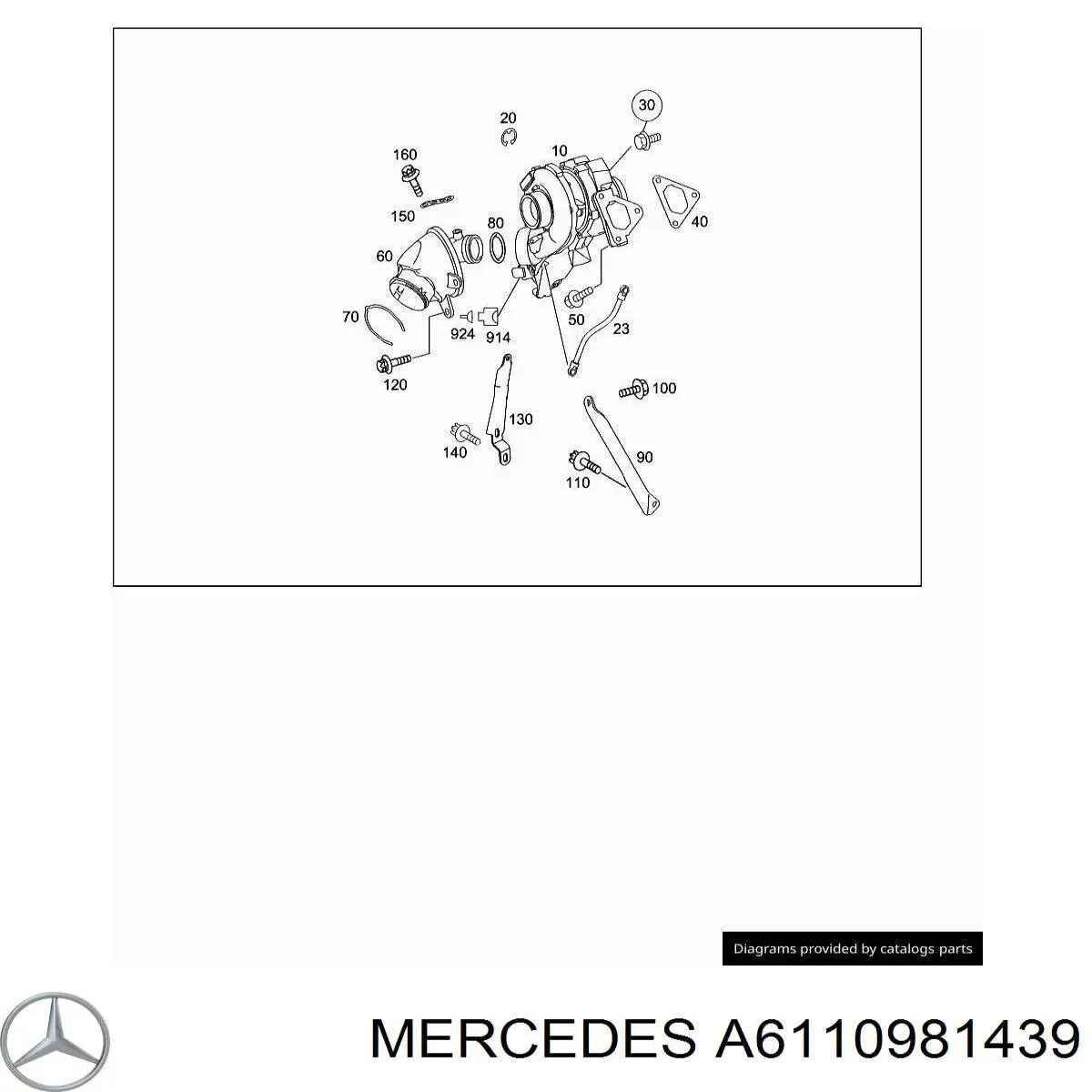  Mercedes A6110981439 ціна, від 4.16 USD