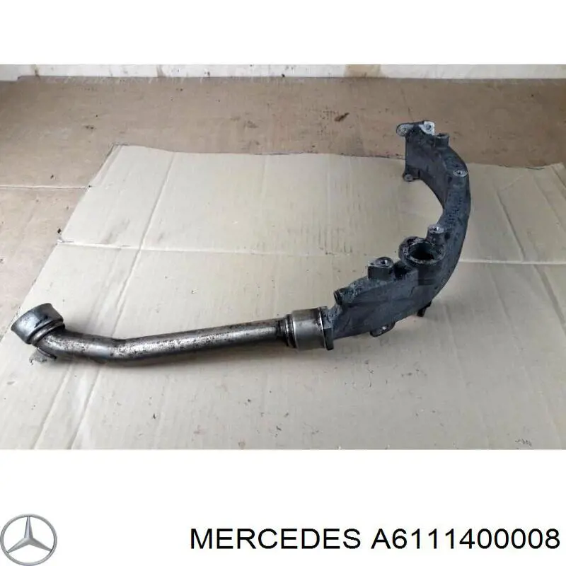 Патрубок радіатора системи рециркуляції ОГ Mercedes A6111400208 ціна, від 4.06 USD