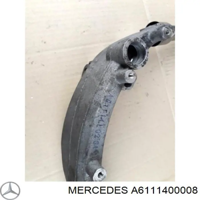 A6111400208 Mercedes Патрубок системи рециркуляції ВГ