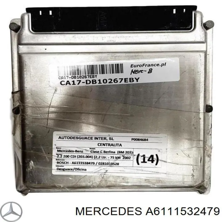 Купити A6111532479 Mercedes Модуль управління двигуном