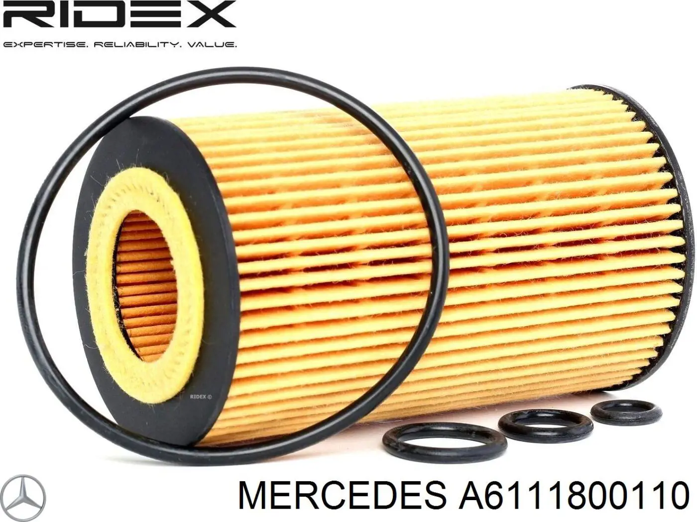 Купити A6111800110 Mercedes Кришка масляного фільтра