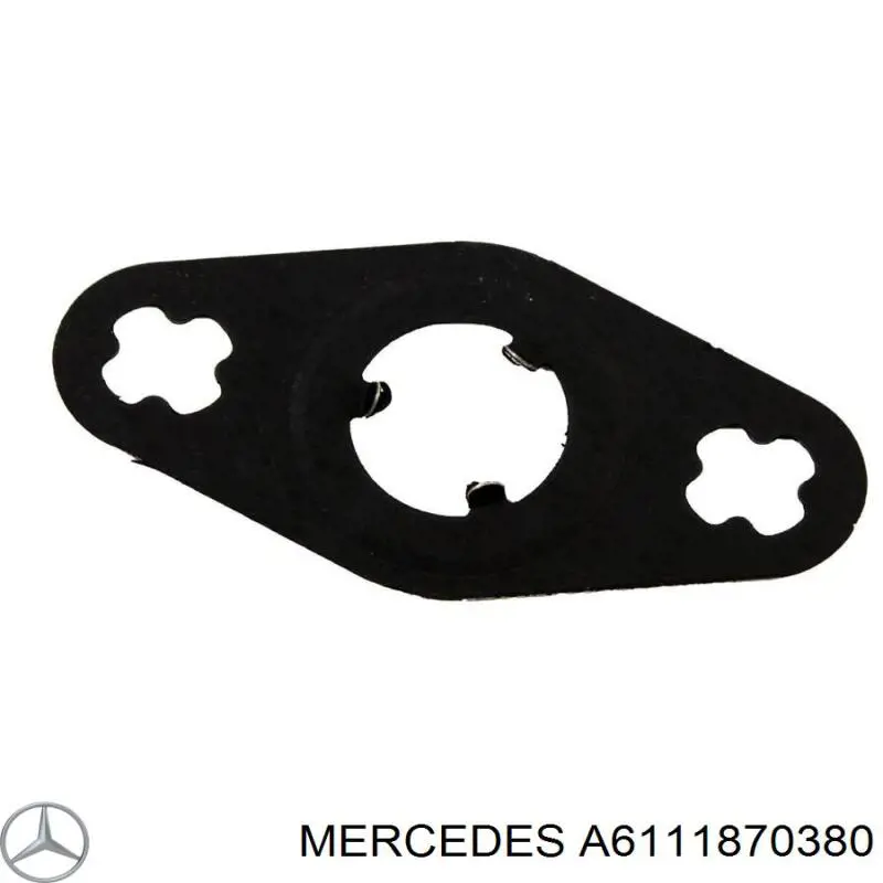 A6111870380 Mercedes Прокладка шланга відводу масла від турбіни