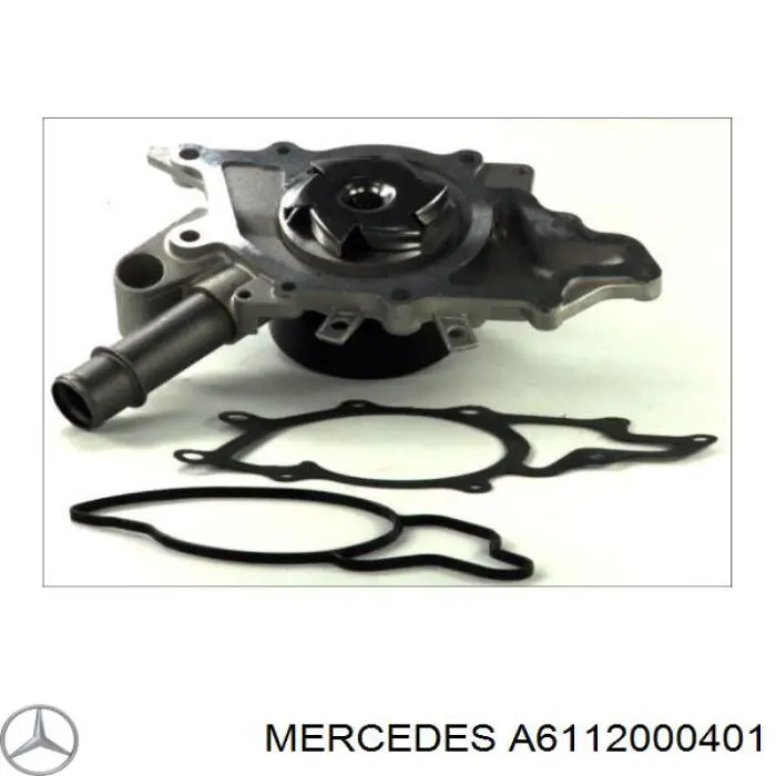 Помпа охолодження Mercedes A6112000401 ціна, від 49.84 USD