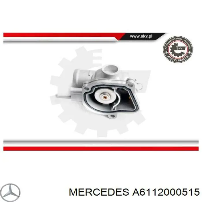Купити A6112000515 Mercedes Корпус термостата