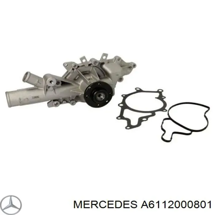 A6112000801 Mercedes помпа водяна, (насос охолодження)