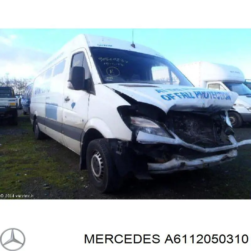 Шків водяної помпи Mercedes A6112050310