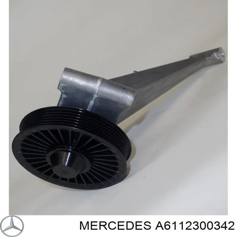 Кронштейн паразитного ролика привідного ременя Mercedes A6112300142 ціна, від 34.92 USD