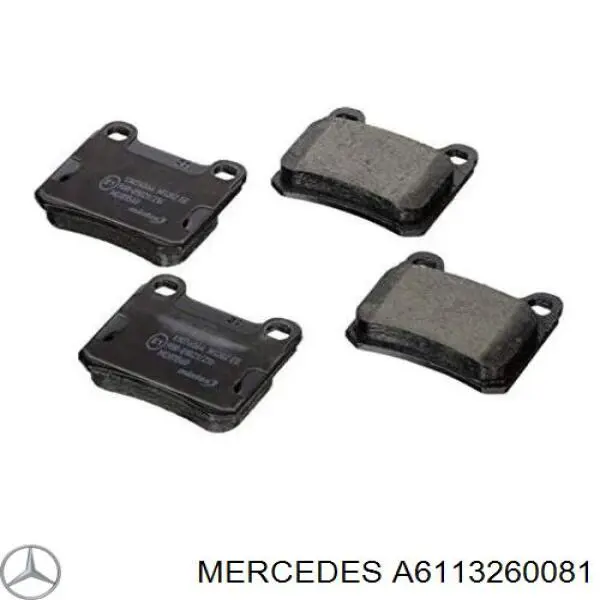 A6113260081 Mercedes Прокладка стабільзатора заднього