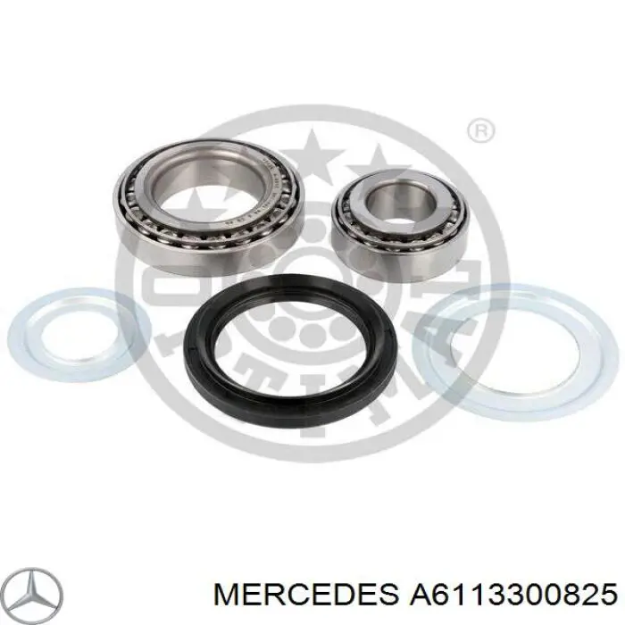 Комплект підшипник маточини передньої Mercedes A6113300825 ціна, від 14.88 USD
