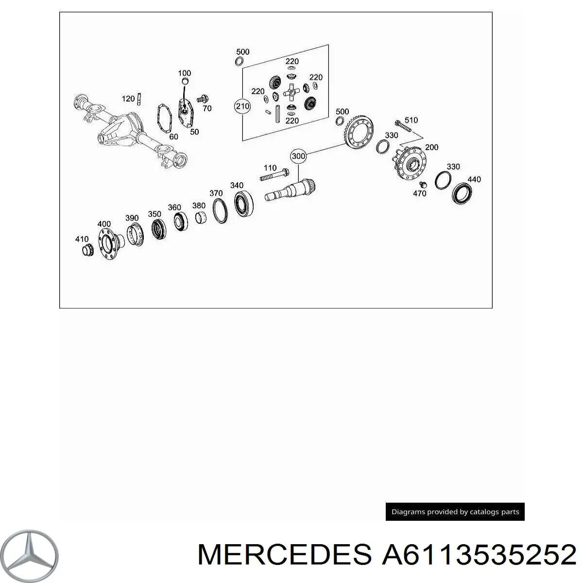 A6113535252 Mercedes 