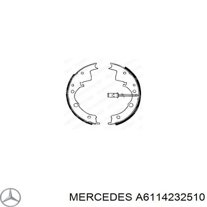 Накладка гальмівна задня (TRUCK) A6674233310 Mercedes