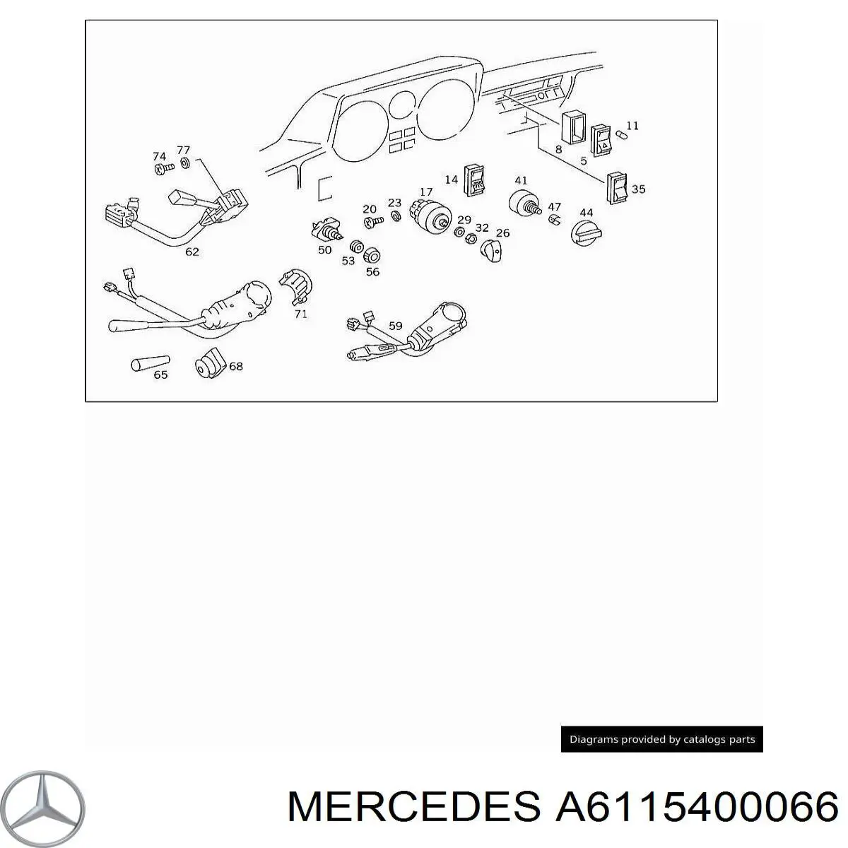 A6115400066 Mercedes 