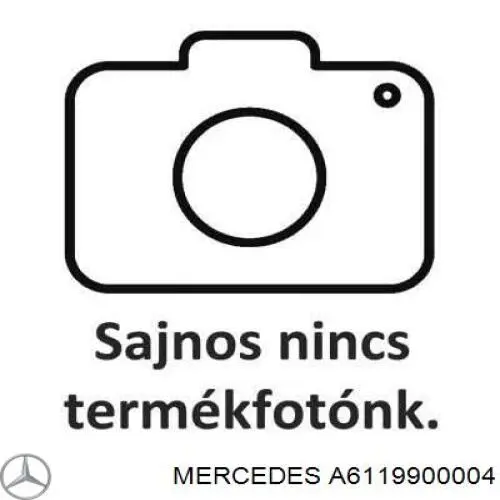 Болт переднього важеля, нижнього A6119900004 Mercedes