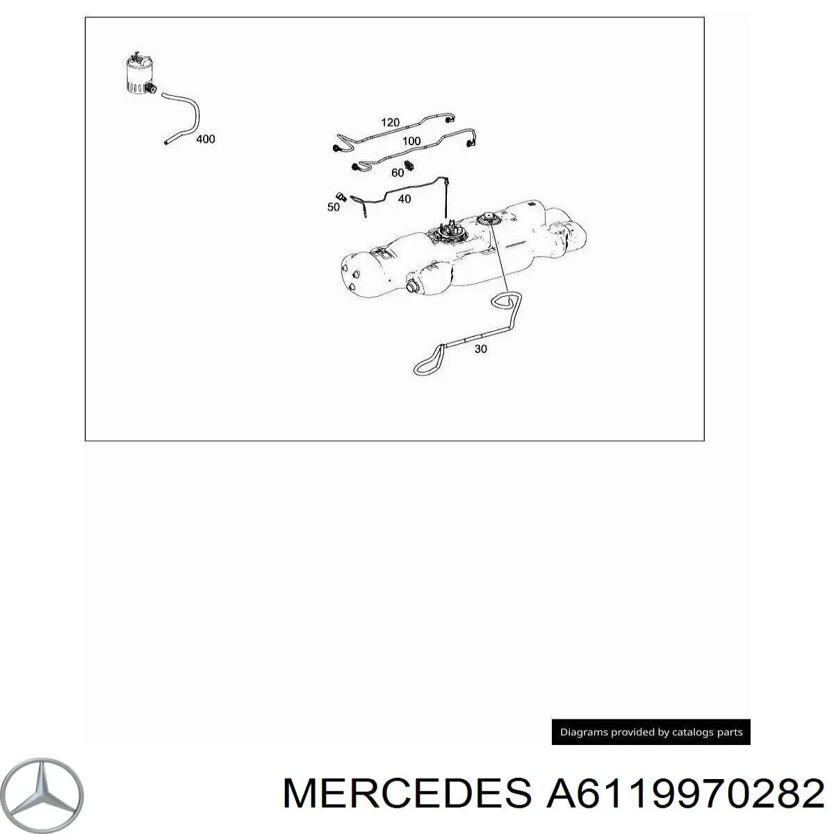 A6119970282 Mercedes 