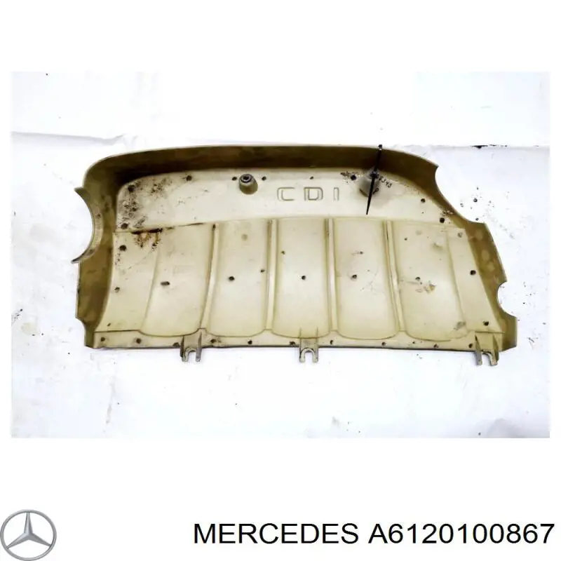 A6120100867 Mercedes Екран двигуна