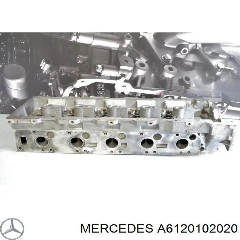 A6120103320 Mercedes головка блока циліндрів (гбц)