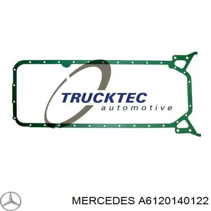 Прокладка піддону картера двигуна Mercedes A6120140122 ціна, від 14.95 USD