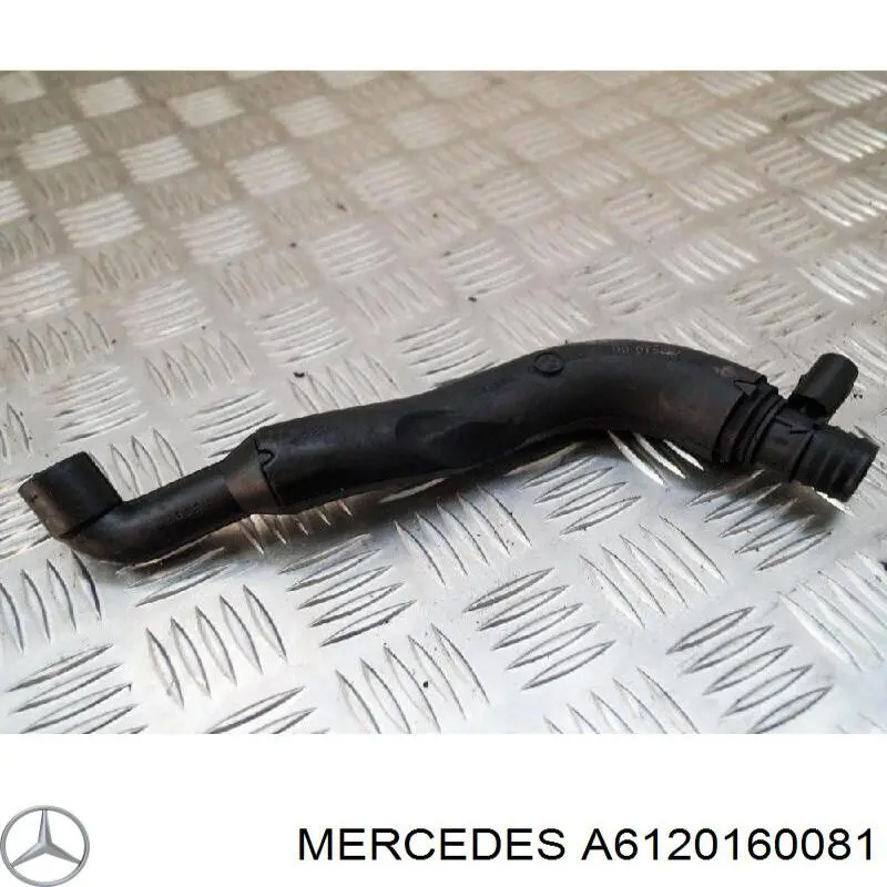 6120160081 Mercedes патрубок вентиляції картера, масловіддільника