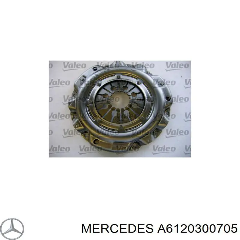 Купити A6120300705 Mercedes Маховик із зубчастим ободом в зборі