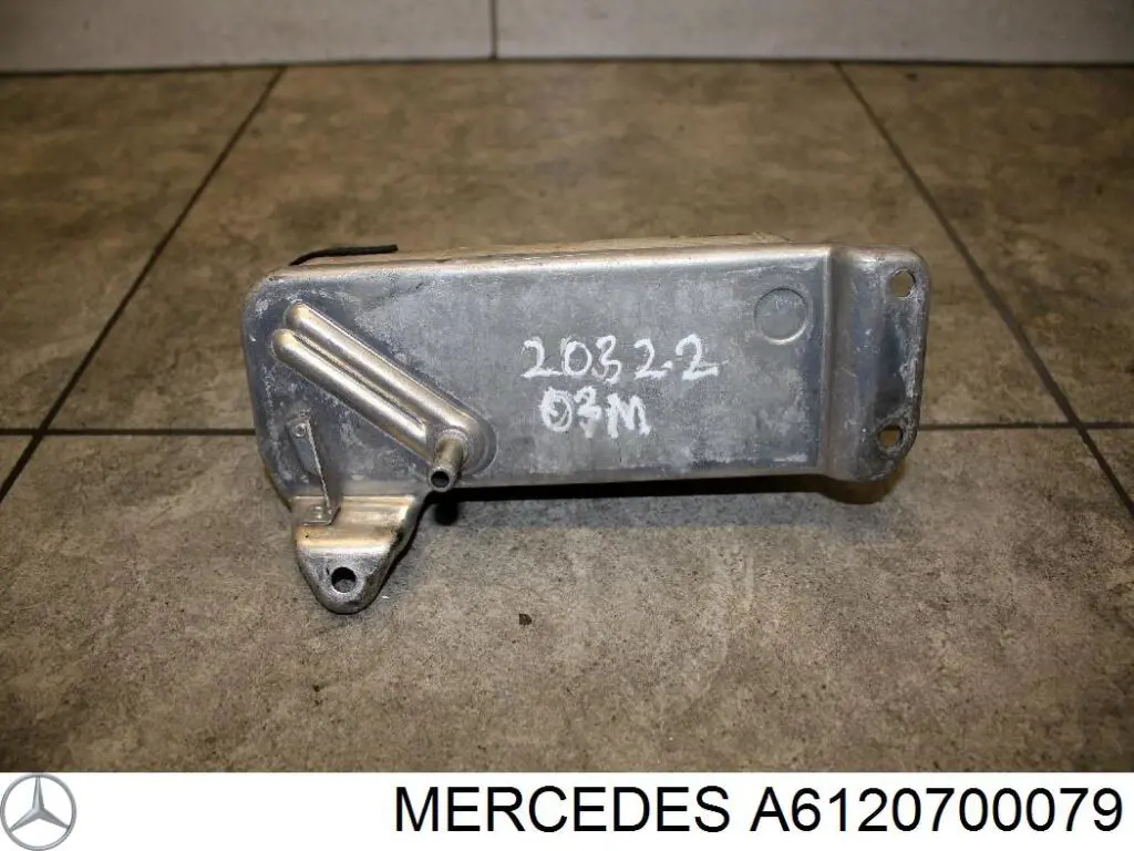 Теплообмінник охолодження палива Mercedes A6120700079 ціна, від 6.80 USD