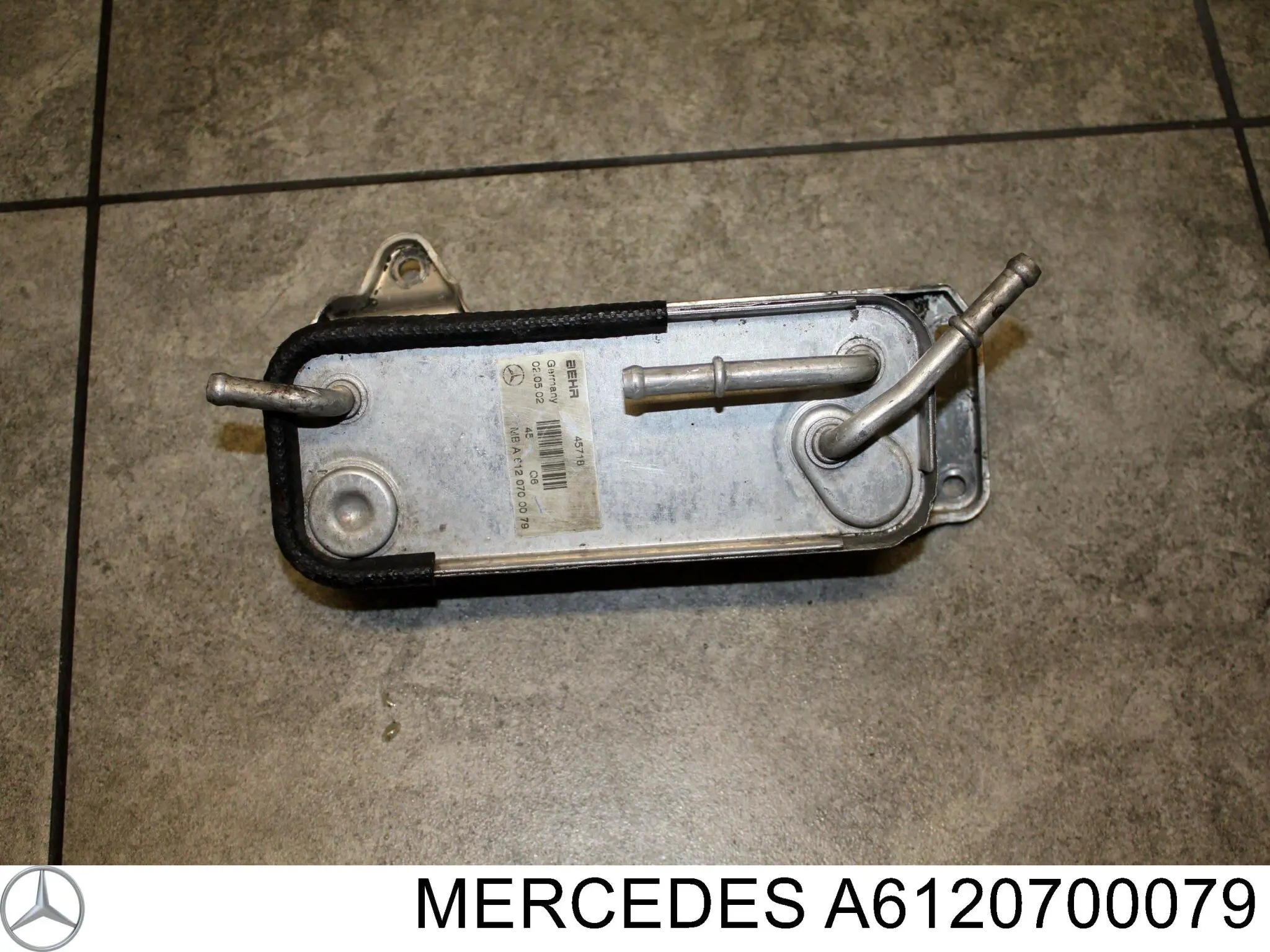 A6120700079 Mercedes теплообмінник охолодження палива