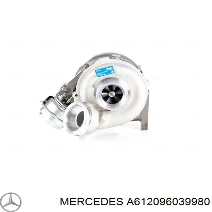 Купити A612096039980 Mercedes Турбіна