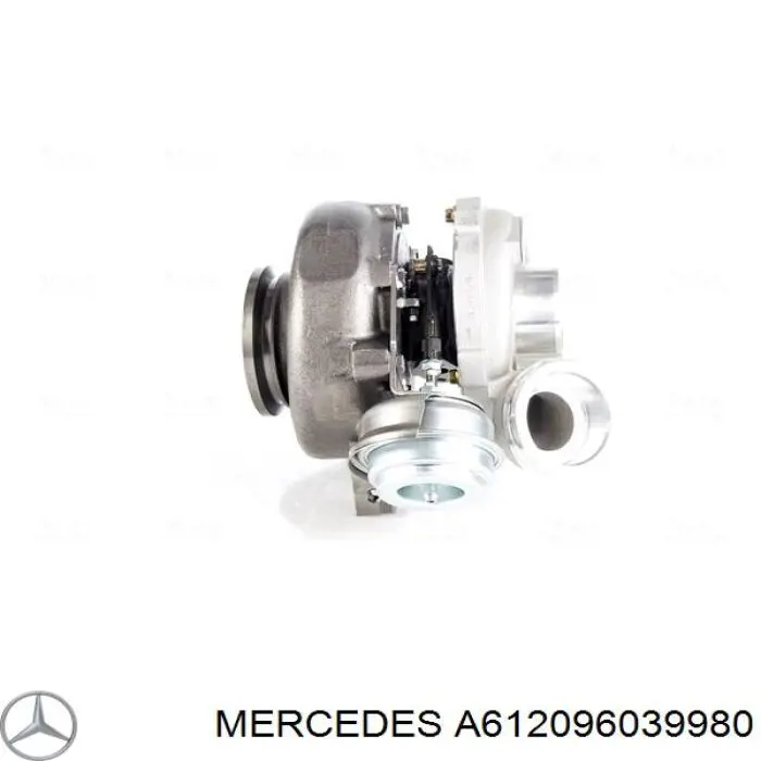 A612096039980 Mercedes турбіна