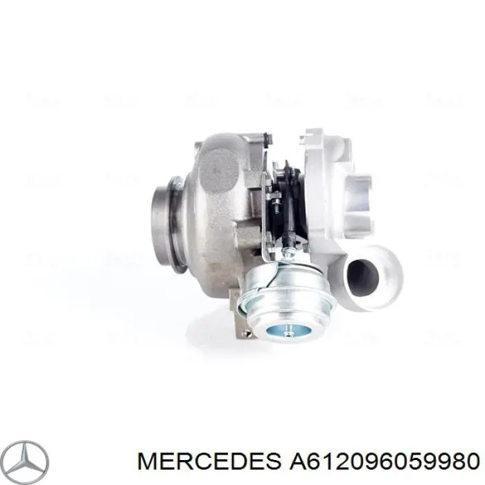 A612096059980 Mercedes турбіна