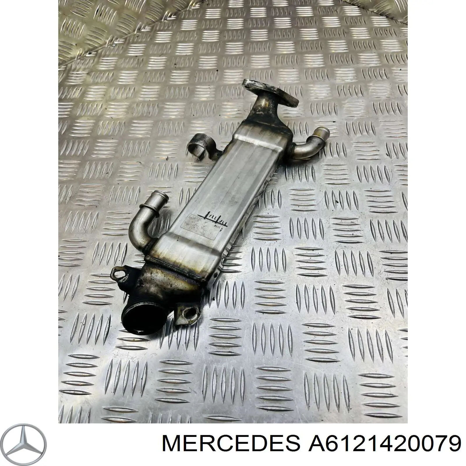 Радіатор системи EGR рециркуляції вихлопних газів Mercedes A6121420077 ціна, від 10.14 USD