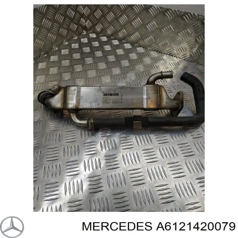 A6121420077 Mercedes радіатор системи рециркуляції ог