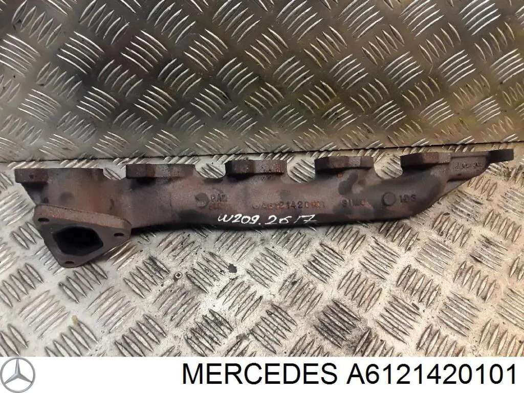 Газопроводи (колектор випускний) Mercedes A6121420101 ціна, від 6.69 USD