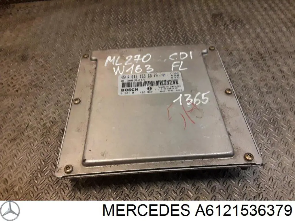 Купити A6121536379 Mercedes Модуль управління двигуном
