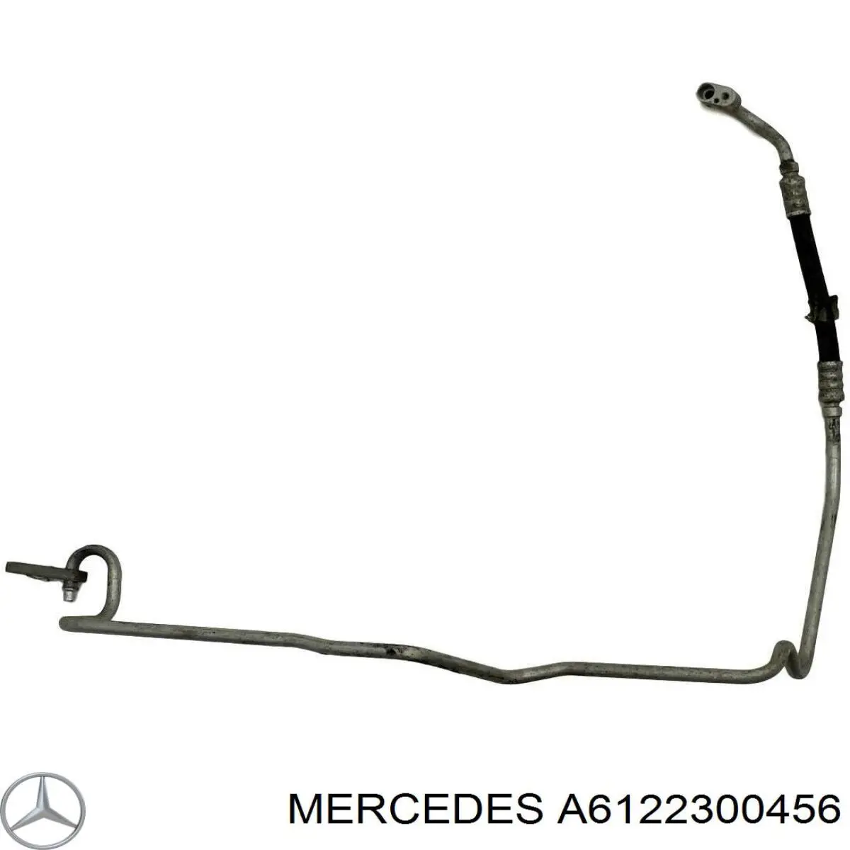 Шланг кондиціонера, від випарника до компресора Mercedes A6122300456 ціна, від 12.67 USD
