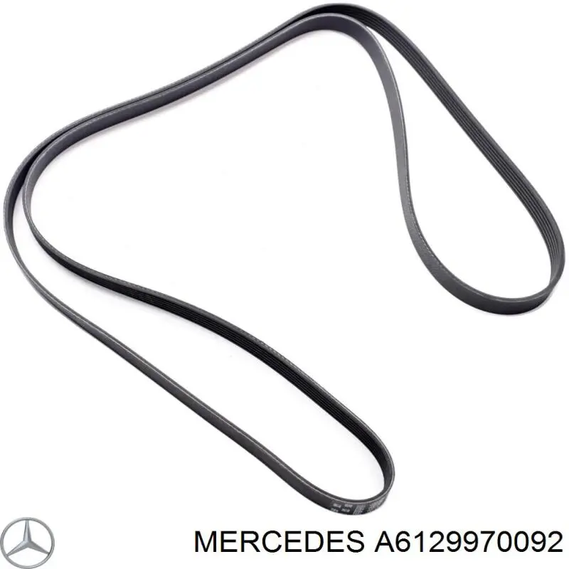Ремінь кондиціонера Mercedes A6129970092