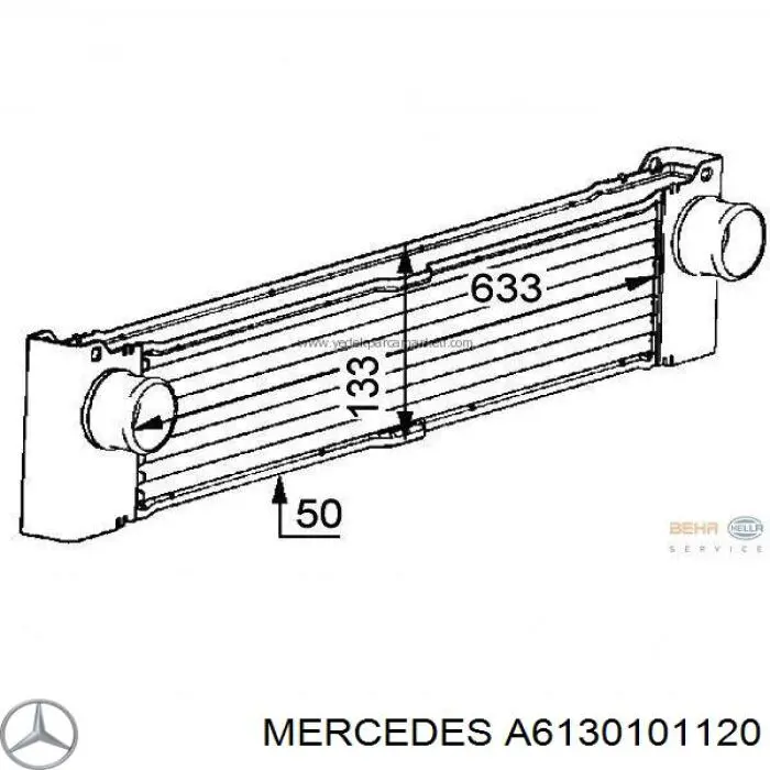 Комплект прокладок двигуна, верхній Mercedes A6130101120