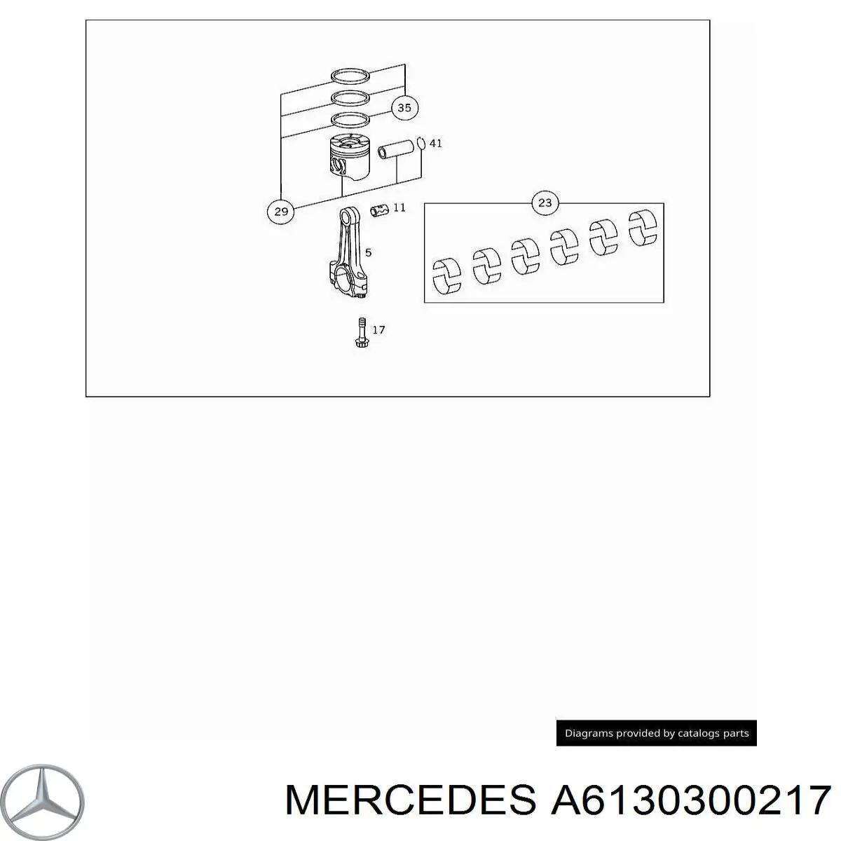 A6130300217 Mercedes 
