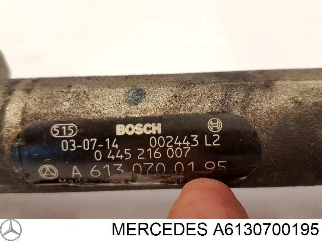 Рампа форсунок системи упорскування палива Mercedes A6130700195 ціна, від 12.70 USD