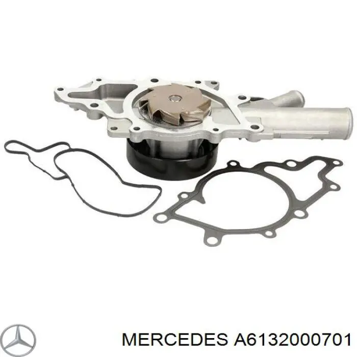 Помпа охолодження Mercedes A6132000701 ціна, від 101.44 USD