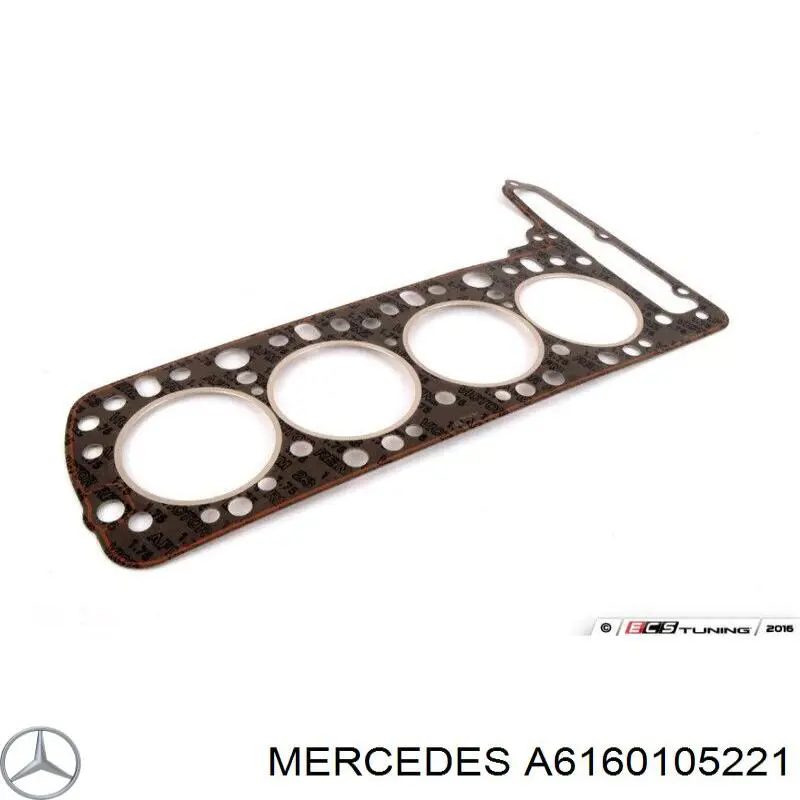 A6160105221 Mercedes комплект прокладок двигуна, повний