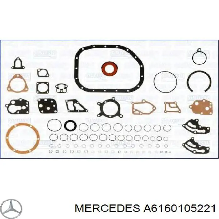 Купити A6160104821 Mercedes Комплект прокладок