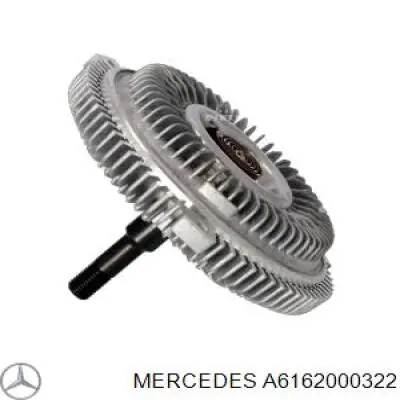 Купити A6162000322 Mercedes Муфта вязкостная системи охолодження